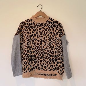 THML leopard sweater